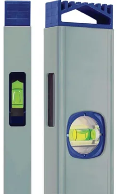 Produktbild von Wasserwaage 40 cm Aluminium silber mit Magnet 0,5 mm/m