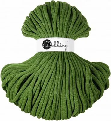 Zdjęcie produktu dla Bobbiny Jumbo 9 mm 100 m Moss Green Sznurek