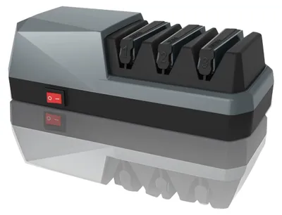 Elektrischer Messerschärfer, 3 Stufen, Diamantscheibe, automatisch