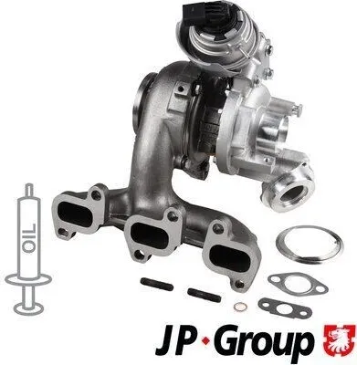 Produktbild von Turbolader JP GROUP 1117407900 für VW Polo Schrägheck (6R1, 6C1)