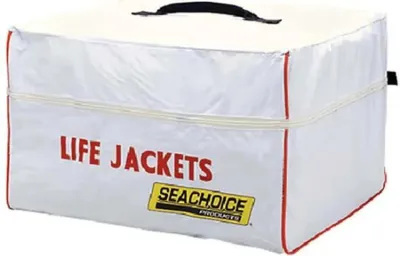 Produktbild von Seachoice Sicherheitsbeutel Für Rettungswesten Weiß Weiß One Size