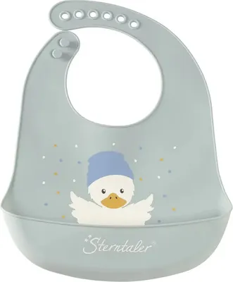 Produktbild von sterntaler Sterntaler Silikon Lätzchen Edda, steingrün grün
