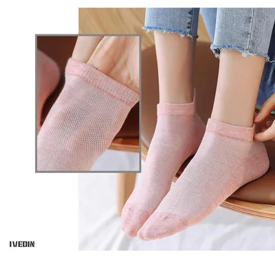Image de Chaussettes Basses Chat en Coton | Chaton Marron sur un Pi...| 35–40 EU