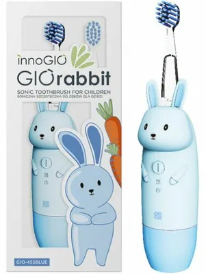 Produktbild von INNOGIO GIO-455BLUE GIOrabbit szczoteczka dla dzieci niebieska