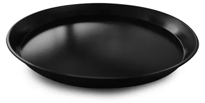 Produktbild von PIZZABLECH 37 cm Pizzaform Rund Metall Backblech Backofen Pizza Schwarz GUARDINI