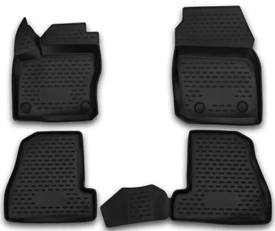 Produktbild von AD Tuning Gummi Fußmatten Set für Ford Focus 3 Facelift, Bj. 11/2014-2018