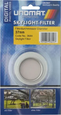 Produktbild von Skylight-Filter 1A 37mm Silber