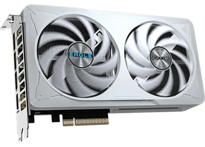 Produktbild von GIGABYTE GeForce RTX 5060 EAGLE OC ICE 8G Grafikkarte, GeForce RTX 5060, 8 GB, GDDR7, 128 Bit, 7680 x 4320 Pixel, PCI Express 5.0