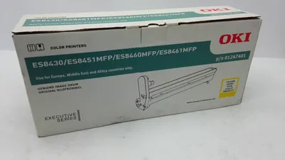 Obrázek produktu pro OKI 01247401, Originální, OKI, OKI ES8430/ES8460, 1 kusů, 20000 str., Žlutá