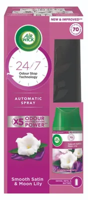Obrázok produktu pre Air Wick Dyfuzor + Zapas 250Ml Smooth Satin&Moon Lily..