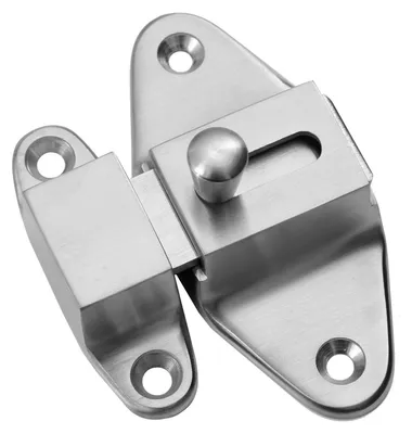 Produktbild von V4A Edelstahl Schubriegel Türriegel groß Türbeschlag Toilettenriegel Türverschluss