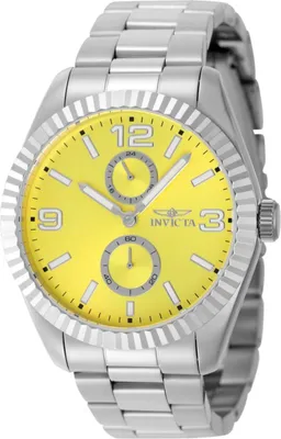 Produktbild von Invicta Specialty 49528 Herren Uhr - Quartz Bewegung - Edelstahl mit Silbernem Zifferblatt - 43 mm