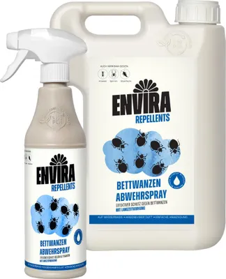 Produktbild von Envira Bettwanzen Abwehrspray im Vorteilspack 2L+500ml