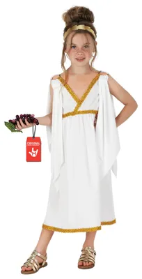 Produktbild von Fun Shack Kostüm Griechische Göttin für Mädchen, Römerin, Perfekt für Karneval und Fasching, M
