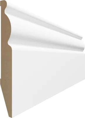Zdjęcie produktu dla Listwa przypodłogowa VOX EVERA 120 – Trwała listwa przypodłogowa – Nowoczesny design – Łatwy montaż – 10012.4M – Biała