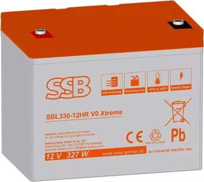 Produktbild von SSB Battery SBL330-12HR V0 Xtreme 12V 75Ah Bleiakku