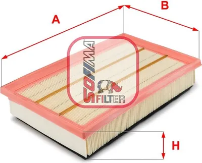 Produktbild von Luftfilter SOFIMA S 1080 A für ALFA ROMEO 147 (937) Filtereinsatz
