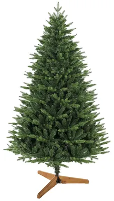 Produktbild von HOMCOM Künstlicher Weihnachtsbaum 180 cm, Nordmanntanne mit Klappsystem