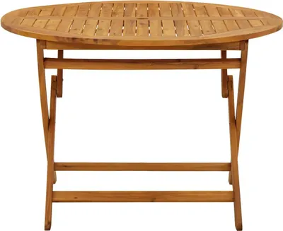 Produktbild von vidaXL Klappbarer Gartentisch 110 cm Massivholz Akazie