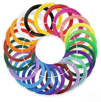 Zdjęcie produktu dla Wkłady filament 3D pla 40 kolorów 1 75MM dla długopisów