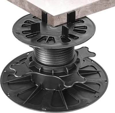 Verstellbarer Terrassenstütz für Platten - Höhenverstellung 70-119 mm
