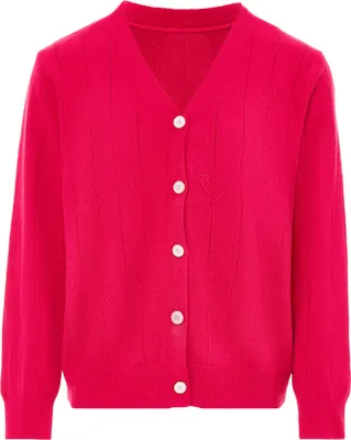 Produktbild von SANIKA damen strickjacke - pink, XS/S