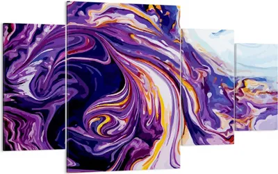 Produktbild von Bild auf Leinwand - Leinwandbild - Abstraktion modern - 160x90cm - Wand Bild - Wanddeko - Leinwanddruck - Bilder - Kunstdruck - Wanddekoration - Leinwand bilder - Wandkunst - DL160x90-4084