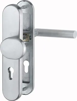 Produktbild von Hoppe Schutz-Wechselgarnitur Amsterdam E86G / 3331 / 3330 / 1400Z PZ Entfernung 92mm - 3662018