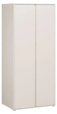 Productafbeelding van Furniture24 Garderobekast Lisson Lsqs721M-U60, draaideurkast, 86,2 x 193,7 x 60,2 cm, zandbeige