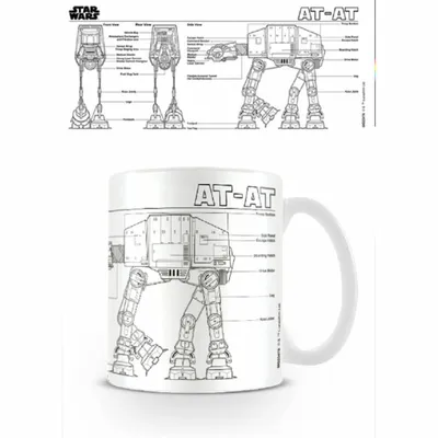 Produktbild von Pyramid International Star Wars Tasse AT-AT Sketch MG23476
