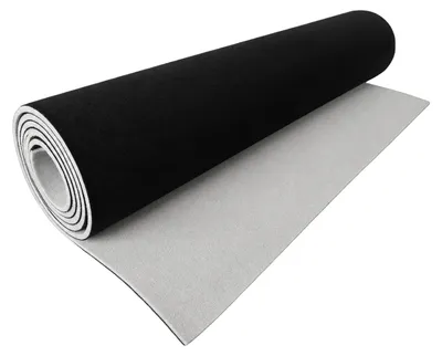 Produktbild von Stoff für Dachhimmel und Innenausstattung, Schwarz 150 x 200 cm