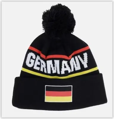 Produktbild von CCM Flag Team Germany Black Pom, Größe:One Size, Farbe:schwarz