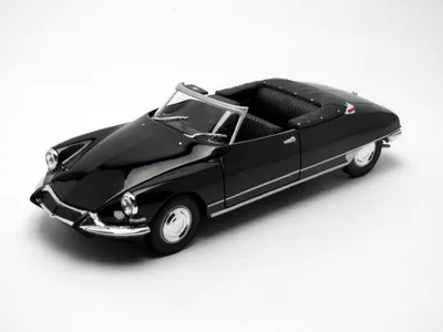 Produktbild von CITROEN DS 19 cabriolet Noir, WEL22506WA, Maßstab1/24, WELLY