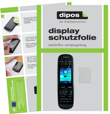 Produktbild von 2x Schutzfolie für Logitech Harmony Ultimate One matt Displayschutzfolie Folie