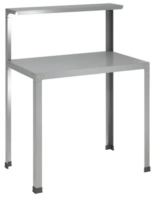 Immagine prodotto di Tavolo da coltivazione, dimensioni 100 x 50 x 104 cm, acciaio zincato, colore argento