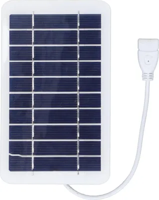 Obrázek produktu pro Přenosná solární nabíječka pro fotoaparát, mobilní telefon, mobilní napájecí zdroj, 2 W, 5 V