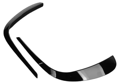 Image de Ensemble de 2 pièces : Aile avant de pare-chocs de remplacement pour Mercedes-Benz Classe E Coupé C238 AMG Line, modèles 2021 et suivants