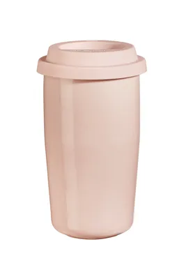 Produktbild von ASA Selection Thermobecher rose, Deckel rose Porzellan/Silikon 34712024