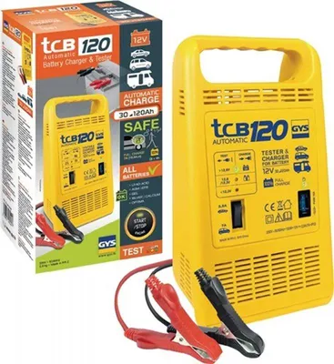 Productafbeelding van Automatische batterijladers voor personenauto's, model TCB 120, automatisch - 12V - 3,5/7A (10,5A effectief), artikelnummer 023284