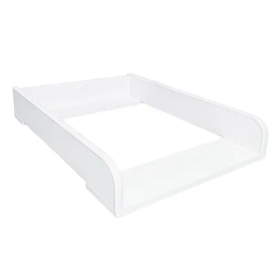 Produktbild von Wickelaufsatz Kommode Wickelbrett Weiß Universal 50x70 passend IKEA MALM