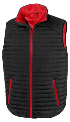 Immagine prodotto di Result Genuine Recycled - Gilet da uomo FK2692 (M) (nero/rosso)