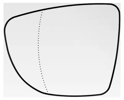 Produktbild von Beheizbares Spiegelglas Links für Renault Clio 4, Captur und Zoe 2013-2020