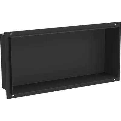 Produktbild von Mexen X-Wall-NR Einbauregal ohne Rahmen 45 x 20 cm, Schwarz - 1971452010