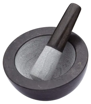 Obrázek produktu pro Velký mramorový mlýnek a tlouk, rozměry 20 x 12 cm