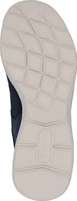 Produktbild von Rieker Damen Sneaker sportlicher Slipper mit gepolsterter MemoSoft Sohle M5076, Größe:39 EU, Farbe:Blau