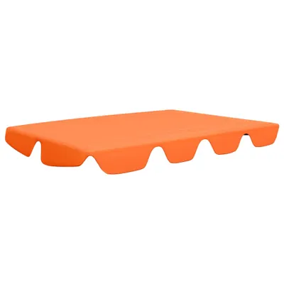 Produktbild von The Living Store Ersatzdach für Hollywoodschaukel Orange 150/130x70/105 cm