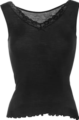 Produktbild von Nina von C. Damen-Unterhemd schwarz 46
