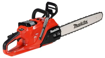 Produktbild von Makita UC030GE103 Akku-Kettensäge XGT 40 V max. signalrot, 50 cm Schwert inkl 1x 8,0 Ah Akku u. Schnellladegerät