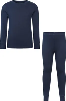 Produktbild von Mountain Warehouse - "Meribel" Basisschicht-Set für Kinder MW3755 (116) (Schwarz)