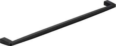 Immagine prodotto di Maniglia Siro Bias LA 320mm - maniglia per mobili nera - Maniglia per mobili larghezza 332mm, zinco pressofuso nero opaco